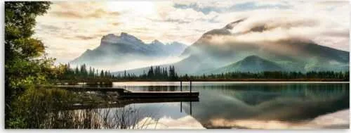 Obraz na plátně Styler Lake, 150 x 60 cm