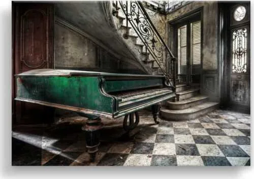 Obraz Styler Canvas Silver Uno Piano, 85 x 113 cm