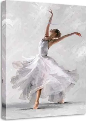 Obraz Styler Canvas Waterdance Dancer II, 60 x 80 cm