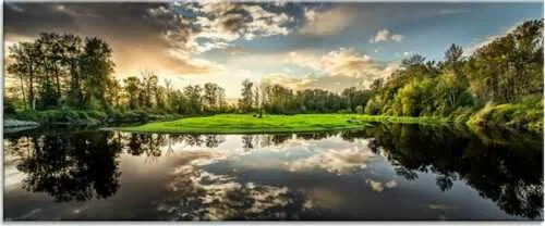 Obraz Styler Glasspik Nature, 50 x 125 cm