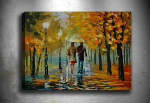 Obraz Tablo Center Rainy Walk