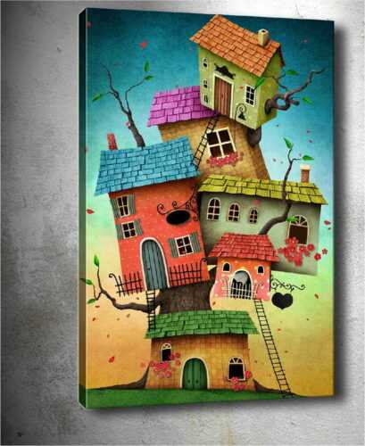 Obraz Tablo Center Tree Houses