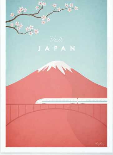 Plakát Travelposter Japan