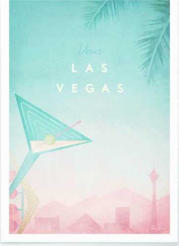 Plakát Travelposter Las Vegas