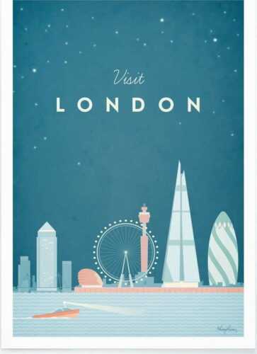 Plakát Travelposter London