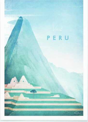 Plakát Travelposter Peru