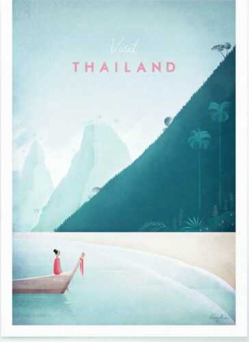 Plakát Travelposter Thailand