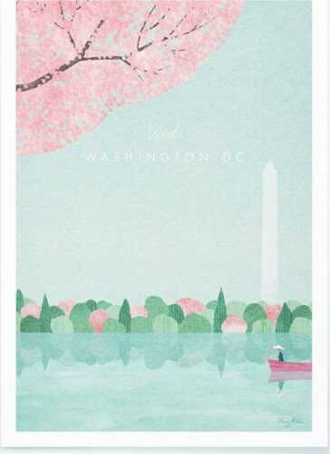 Plakát Travelposter Washington D.C.