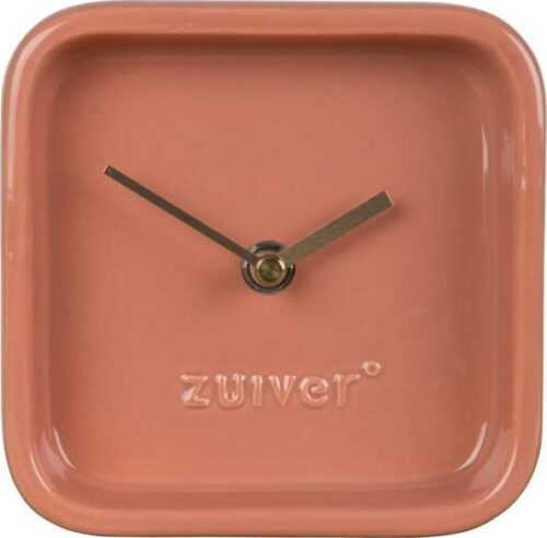 Růžové stolní hodiny Zuiver Cute Zuiver