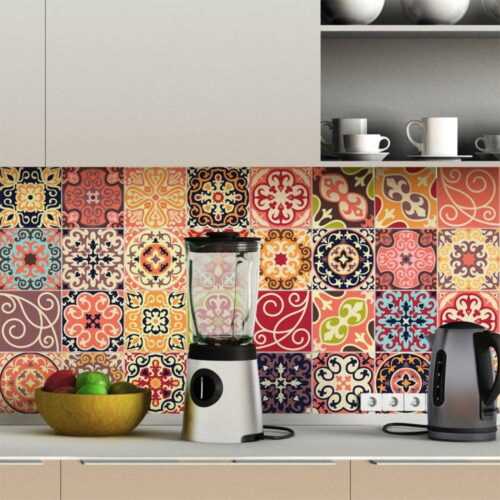 Sada 30 dekorativních samolepek na stěnu Ambiance La Valette