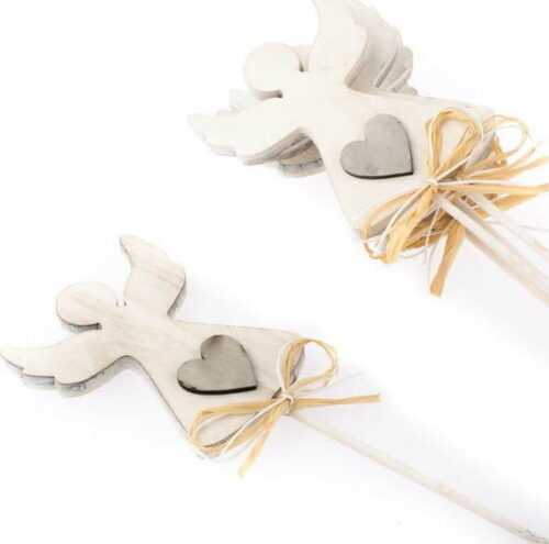 Sada 5 dekorativních zápichů ve tvaru anděla Dakls Francine Dakls