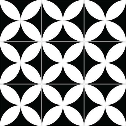 Sada 9 nástěnných samolepek Ambiance Wall Decal Tiles Enzo