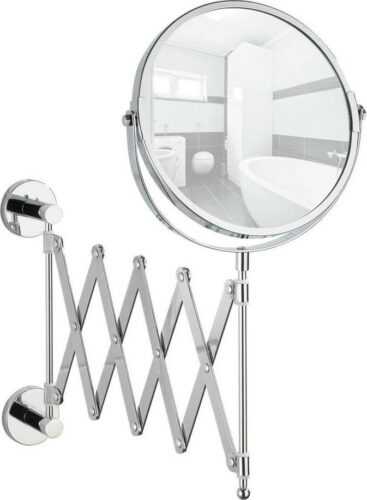 Samodržící vytahovací nástěnné zrcadlo Wenko Power-Loc Elegance WENKO
