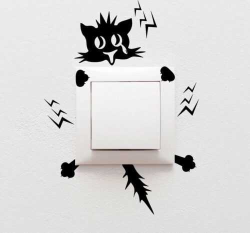 Samolepka Ambiance Plug Kitten Electro Ambiance