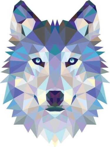 Samolepka Ambiance Wolf Ambiance