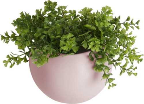 Světle růžový nástěnný keramický květináč PT LIVING Globe PT LIVING