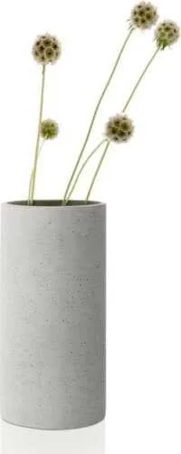 Světle šedá váza Blomus Bouquet, výška 24 cm