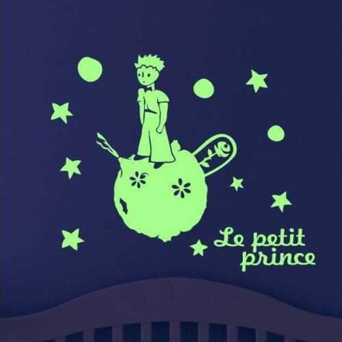Ve tmě svítící samolepka Ambiance Le Petit Prince Ambiance