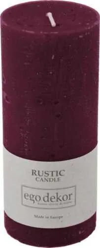 Svíčka Rustic candles by Ego dekor Rust, doba hoření 58 h