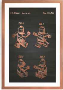 Zar&aacute;movan&yacute; plak&aacute;t Really Nice Things Good Lego