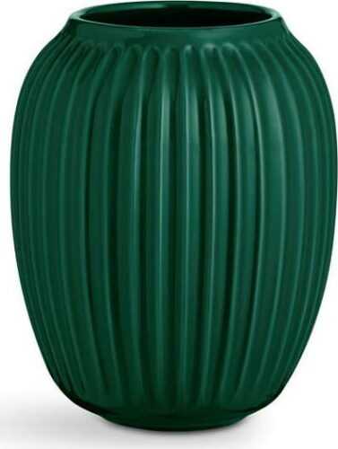 Zelená kameninová váza Kähler Design Hammershoi
