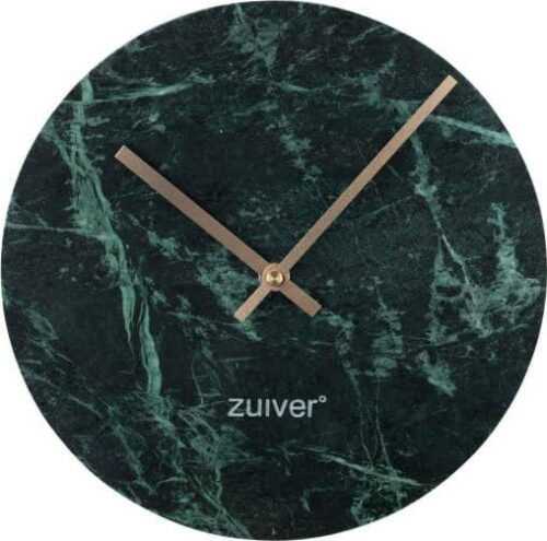 Zelené nástěnné mramorové hodiny Zuiver Marble Time Zuiver