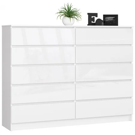 Komoda K160 10SZ lesk