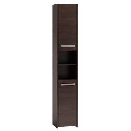 Koupelnová skříňka s regálem 30 wenge