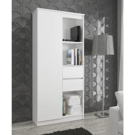 Regál R 80cm CLP R15 bílá