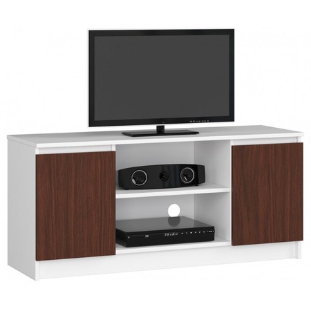 TV stolek RTV K120 bílá/wenge
