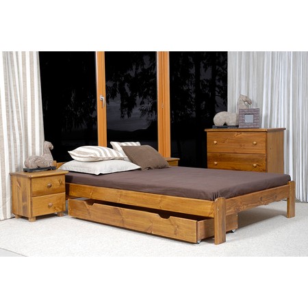 Úložný prostor pod postel - 150cm Borovice