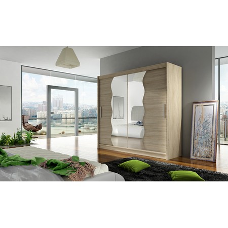 Velká šatní skříň BEGA X sonoma šířka 180 cm