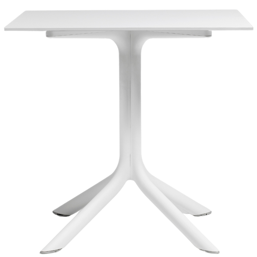 NARDI Bílý stolek Clip 80 cm NARDI