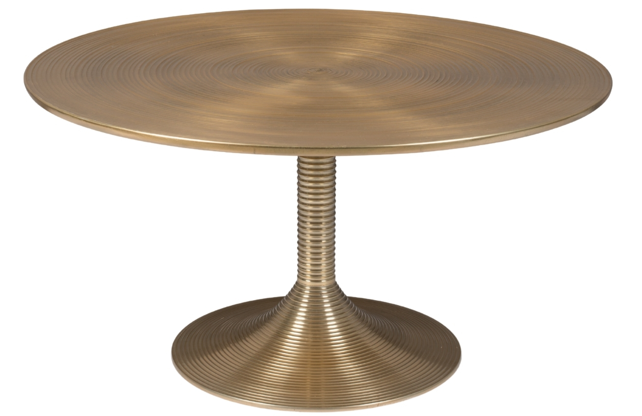 Zlatý kulatý konferenční stolek Bold Monkey Hypnotising 77 cm Bold Monkey