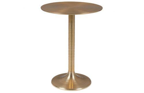 Zlatý kulatý odkládací stolek Bold Monkey Hypnotising 37 cm Bold Monkey