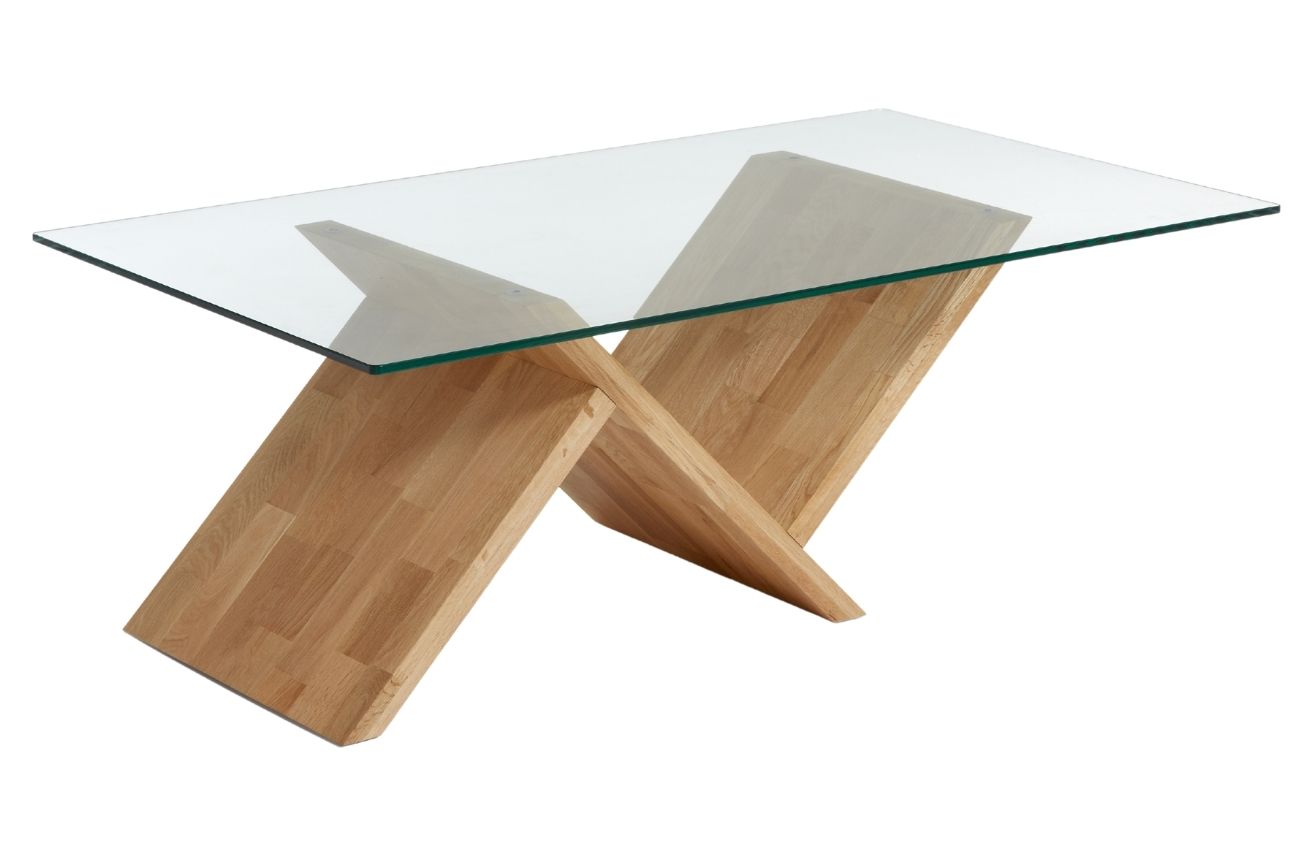 Skleněný konferenční stolek LaForma Walea 120 x 70 cm LaForma