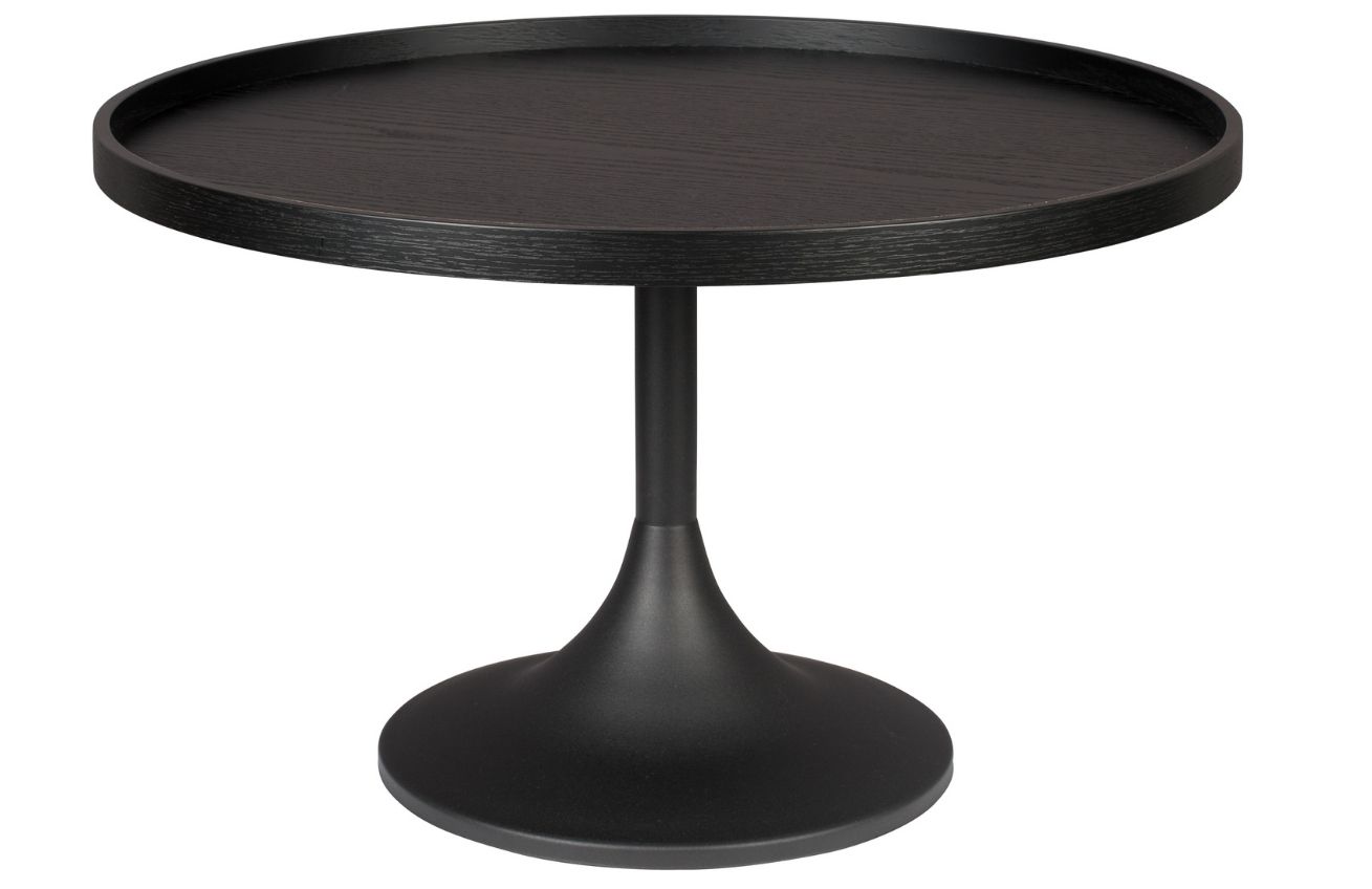 Černý dubový konferenční stolek ZUIVER JASON 69 cm Zuiver