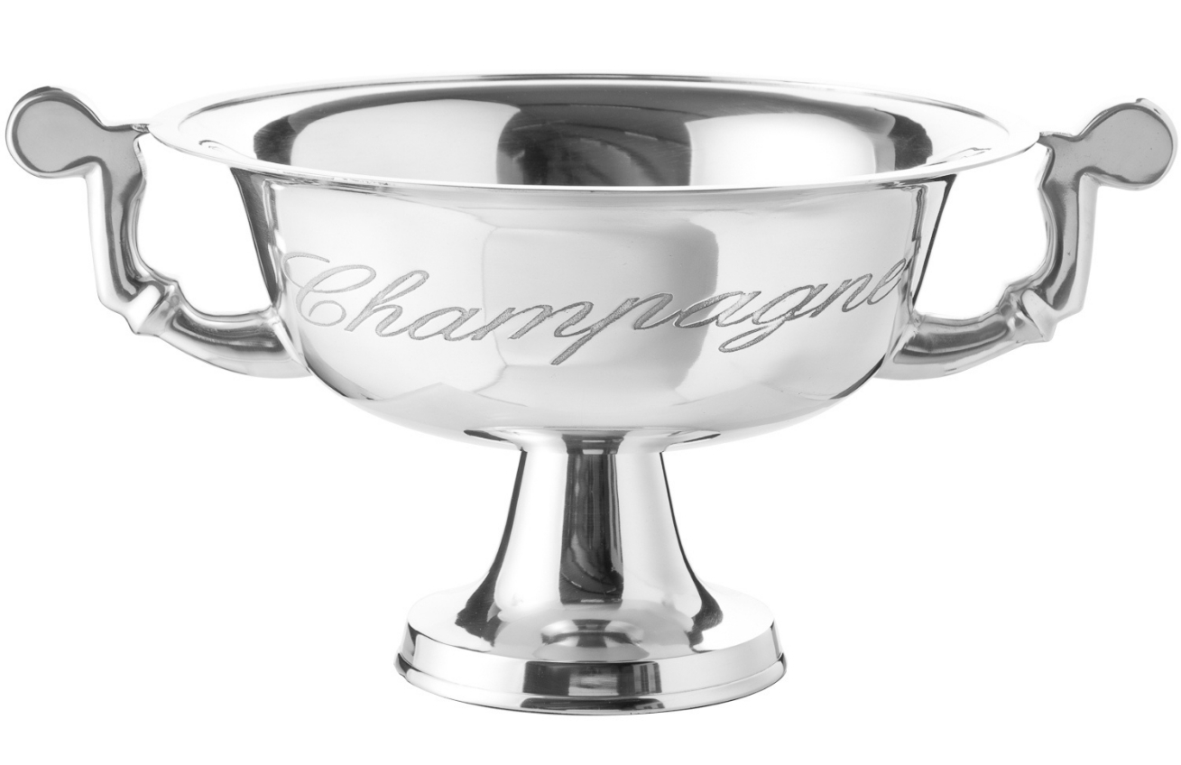 Moebel Living Stříbrná nádoba na chlazení Šampaňského Champagne 65 cm Moebel Living