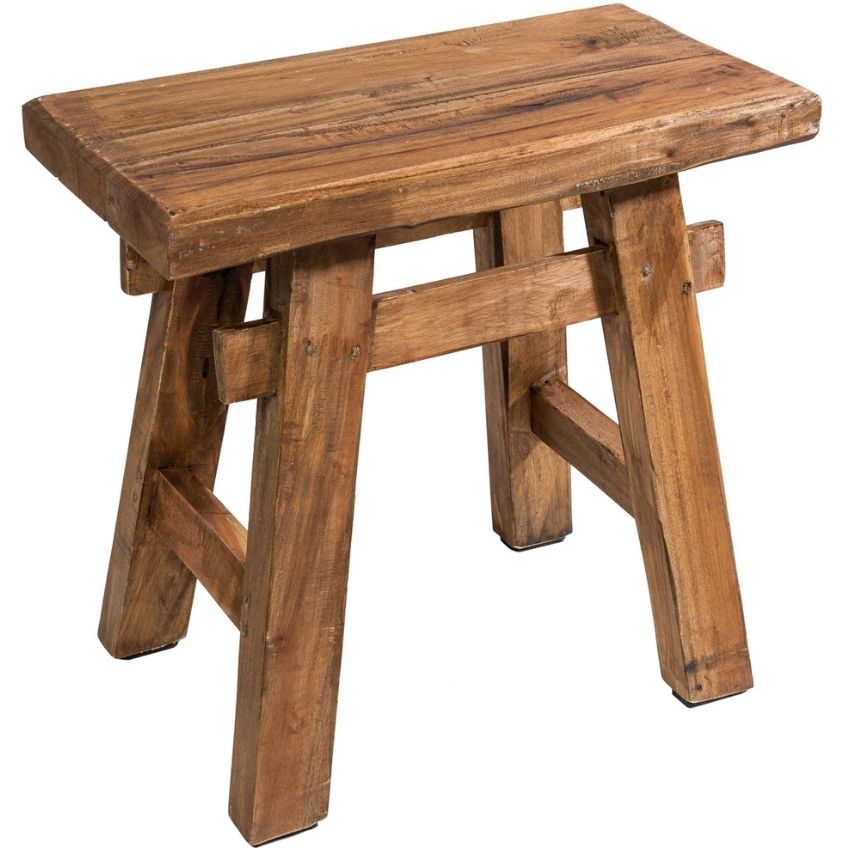 Moebel Living Dřevěná stolička Rhodos 43 cm Moebel Living