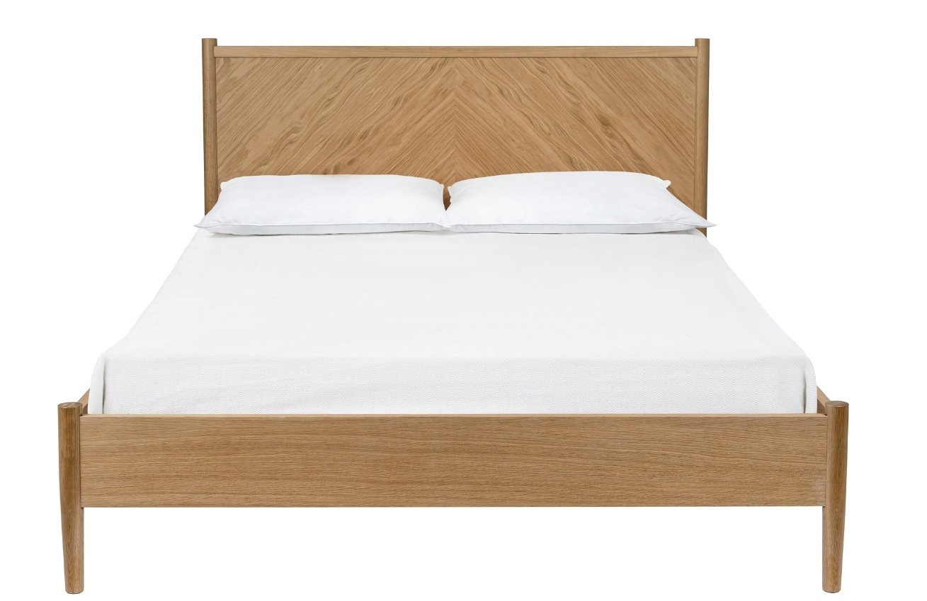 Dubová postel Woodman Farsta Angle 180 x 200 cm Woodman