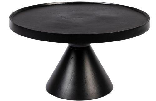 Černý kovový konferenční stolek ZUIVER FLOSS 60 cm Zuiver