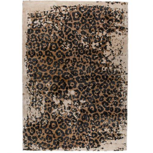 Ručně tkaný koberec DUTCHBONE SATWA 200 x 300 cm s leopardím vzorem Dutchbone