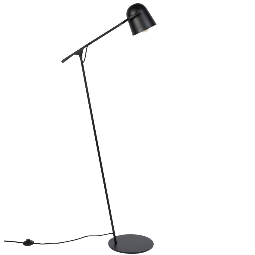 Černá kovová stojací lampa ZUIVER LAU 131 cm Zuiver