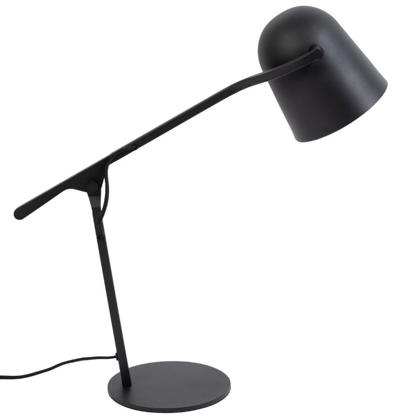 Černá kovová stolní lampa ZUIVER LAU Zuiver
