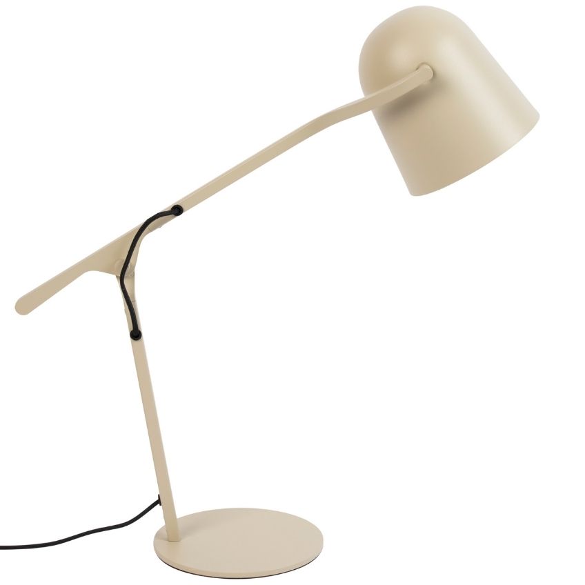 Béžová kovová stolní lampa ZUIVER LAU Zuiver