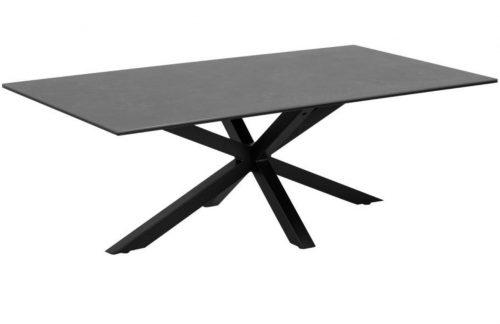 SCANDI Černý keramický konferenční stolek Skyline 130 x 70 cm SCANDI