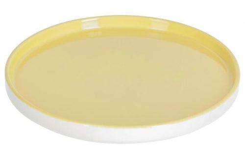 Žlutý porcelánový dezertní talíř LaForma Midori LaForma