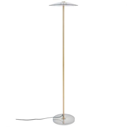 Bronzová kovová stojací lampa ZUIVER FLOAT 132 cm Zuiver