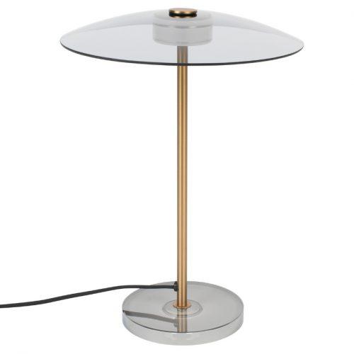 Bronzová kovová stolní lampa ZUIVER FLOAT 42 cm Zuiver
