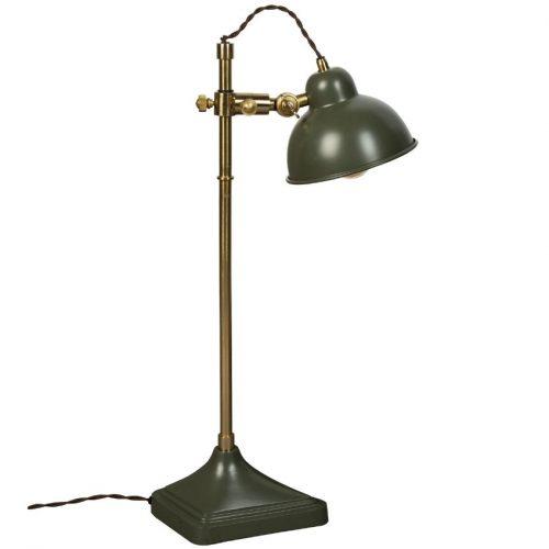 Zelená kovová stolní lampa DUTCHBONE TODD Dutchbone